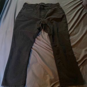 Lee easy fit black jeans size 18 short jeans